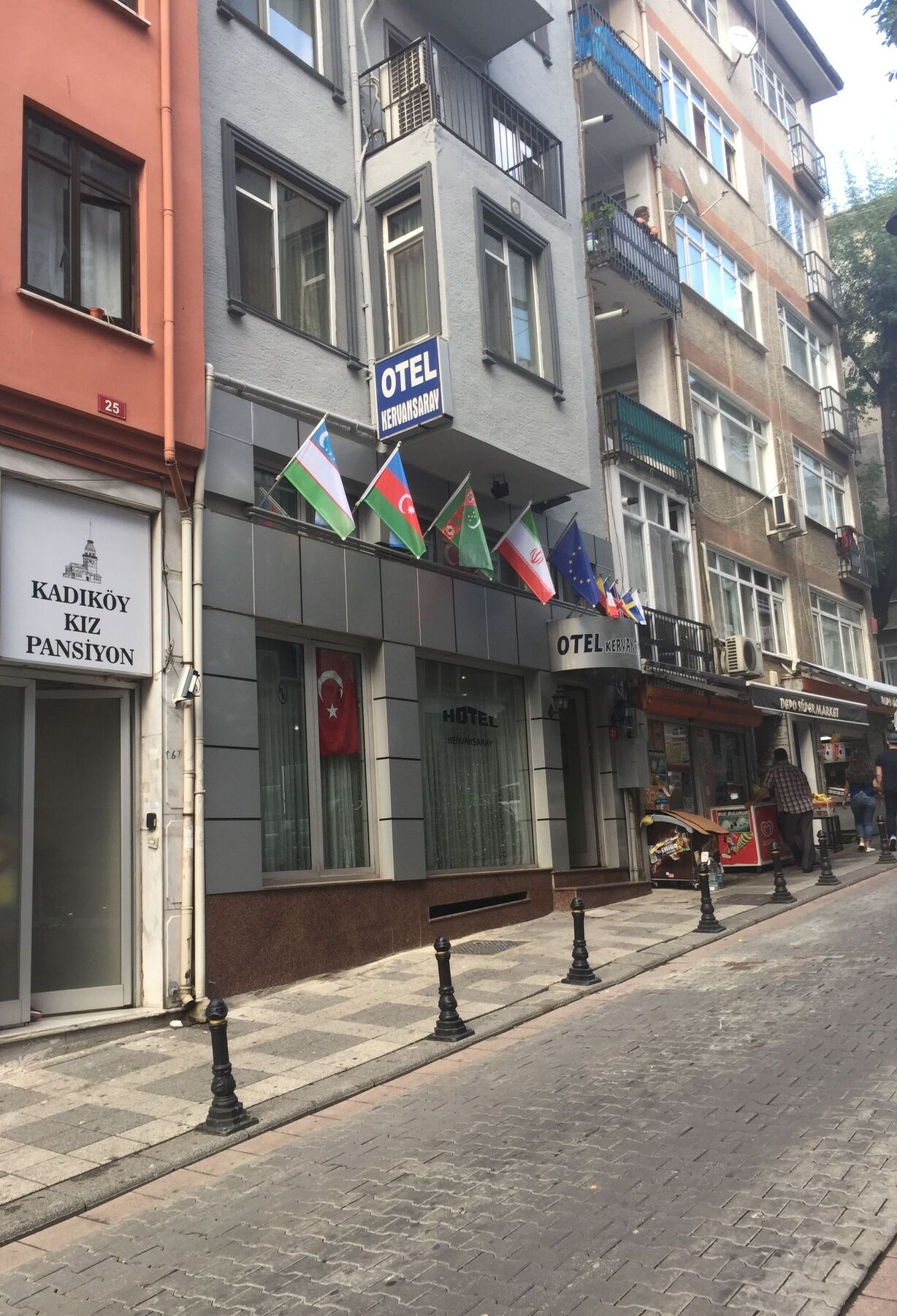 Kadikoy Kervansaray Hotel Provincia di Provincia di Istanbul Esterno foto